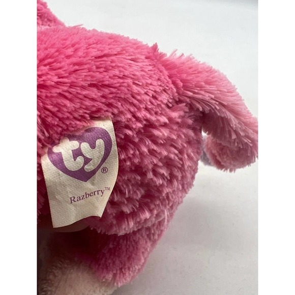 Razberry‎ Ty Beanie Boos Pink  9" RARE - Picture 4 of 4